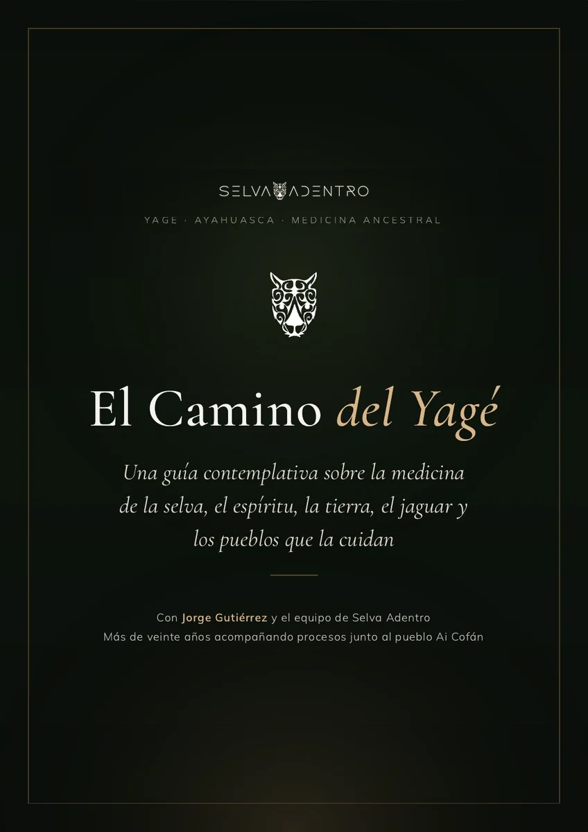 Portada de la guía El Camino del Yagé